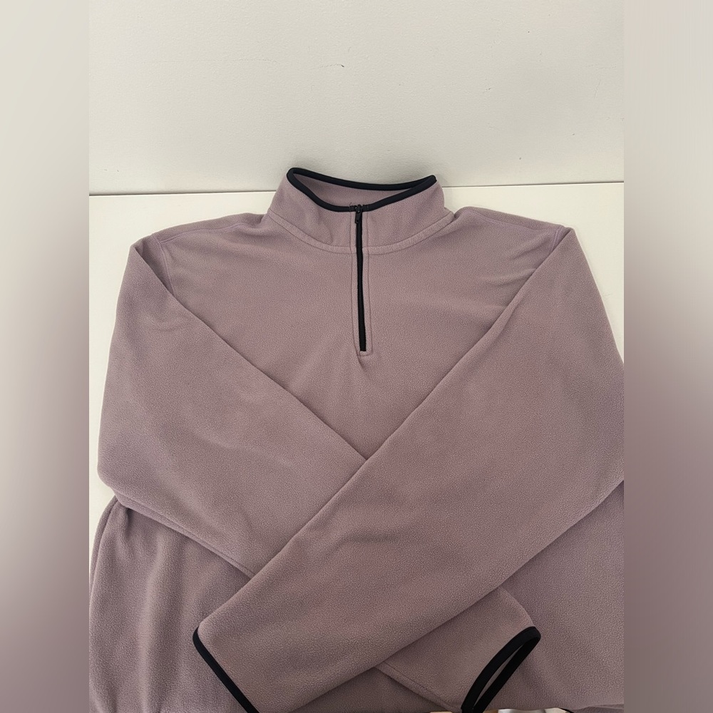 Purple vintage Quarter zip